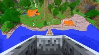 A Nice Minecraft Rollercoaster