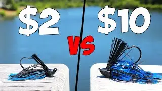 CHEAP vs EXPENSIVE Jig Fishing CHALLENGE!!!