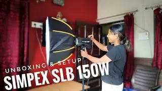 Unboxing My First Professional Light 🔥 Simpex SLB 150W
