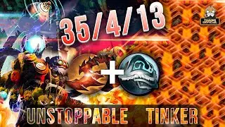 UNSTOPPABLE TINKER GAMEPLAY ft. kitty- | PATCH 7.33C | DOTA 2 | Tinker Official | Pro Gameplay #06