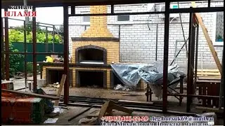Мангал с Двойным зубом из гиперпрессованного кирпича  Магнум пошаговая сборка