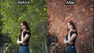 CARA EDIT FOTO DAUN BERGUGURAN DENGAN MUDAH TUTORIAL PHOTOSHOP