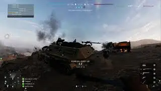 Battlefield V sniping with vehicle