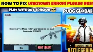 Pubg Network Error Login Failed Problem Fix Using Just 1 New Secret Trick | Pubg Login Problem