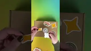Card-Bored yet? Add some stickers! #shorts  #howto #diy