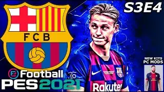PES 2021 Barcelona Master League S3E4 - ANOTHER CRAZY EL CLASICO VS REAL MADRID!😱