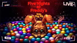 LIVE🔴| FIVE NIGHTS AT FREDDY'S: INTO THE PIT | ATÉ ZERAR!