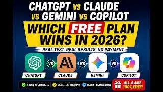 ChatGPT vs Claude vs Gemini vs Copilot: Which FREE AI Wins in 2026?