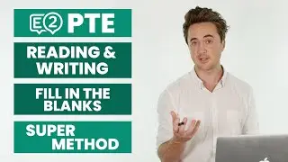 PTE Reading & Writing: Fill in the Blanks | SUPER METHOD!