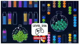 Ball Sort by Puzzler studio 256/265 - Color Sort game 🎮