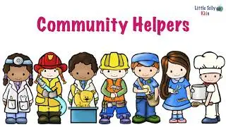 Community Helpers Vocabulary |Preschool Learning Video| English Educational Video|| Community Helper