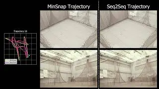 Real-Time Generation of Time-Optimal Quadrotor Trajectories with Semi-Supervised Seq2Seq Learning