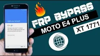 Motorola E4 Plus XT1771  7.1.1 Frp Reset, All Motorola Gmail Bypass New Trick 2019