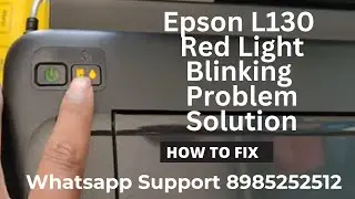 Epson L130 Resetter | How To Reset Easily |