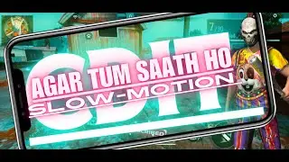 AGAR TUM SAATH HO ❤️  || FREEFIRE SLOW-MOTION EDITING IN CAPCUT || #status  #slowmotion #freefire