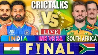 Live: IND Vs SA, Final | Live Scores & Commentary | India vs South Africa | ICC T20 World Cup 2024