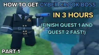 (TDS) (EASY) (PART 1) HOW TO GET CYBERNETIC CROOK BOSS IN 3 HOURS | ROBLOX