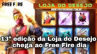 13ª edição da Loja do Desejo chega ao Free Fire na segunda (17) e traz o inédito Guerreiro Persa