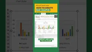 🔴Excel: How to Create Bar Graphs? 