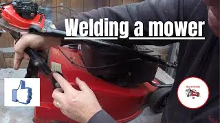 Welding & Repair's to a Mountfield Empress 16 / Rear Roller