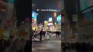 Asi es el Cruce de Shibuya en Tokio! 🇯🇵 #short #shorts #japon
