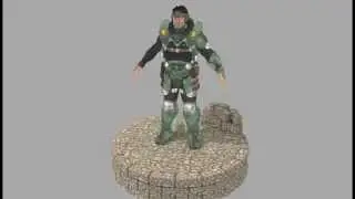 Character Texture Turntable
