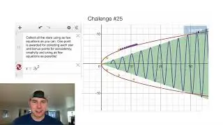 Desmos Marbleslide Challenge 25 Solved