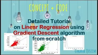 Multivariable Linear Regression with Gradient Descent Algo - Concept and Implementation from scratch