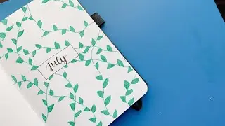 2021 July Bullet Journal Setup | Plan With Me | July Bullet Journal