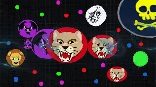 Agar.io Dominating l y Lag!!