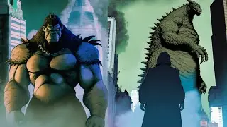 Godzilla as an 90's Square Enix Video Game