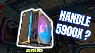 Jiushark Jf100 ARGB CPU Cooler Review  We Tested It With A 5900x CPU!
