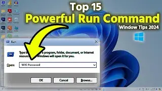 15 USEFUL Run Command in Windows #windowsTips #Windows11