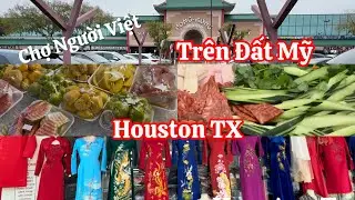 Khu Chợ Hong Kong Người Việt  Và Nhà Hàng Lớn Nhất Houston TX Trên Đường Bellaire