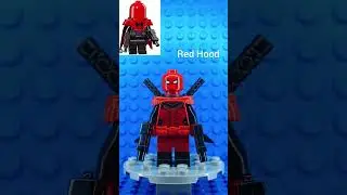 lego Deadpool and Wolverine tutorial #lego #minifigure #deadpool3 #mcu #deadpool #wolverine