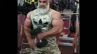 Natural Bodybuilder Mohtasham Khozeyme - Incredible 66 Years Old Bodybuilder