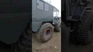 🛺Краткий обзор вездехода-болотохода ВМ01👍 