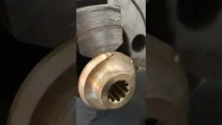Нарезка шлицов на токарном