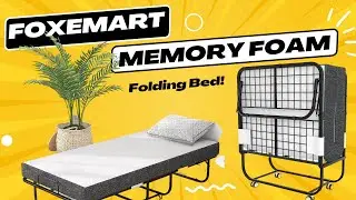 Unboxing Rollaway Bed With Foam Mattress