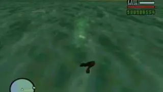 Demonstração do mod de ataques de tubaros no GTA San Andreas