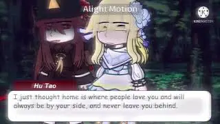 || Home || Hu Tao || Hu Tao angst || Genshin Impact || ft’ Lumine || Hiiyuko_qq ||