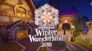 Overwatch Winter Wonderland Blizzard World theme