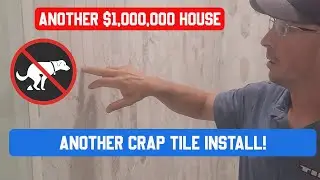 Another $1,000,000 house: Another CRAP TILE INSTALL! Bad Tile Assessment: Milton, GA.