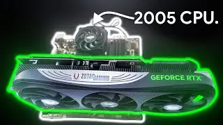 RTX 4080 + 20 Year Old CPU