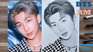 How to Draw BTS RM | Easy Step by Step for Beginners | BTS RM