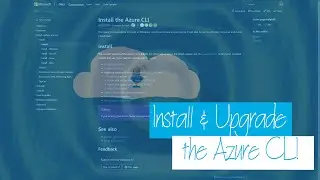 Cloud Drops - Installing, Upgrading and Auto-Upgrading the Azure CLI