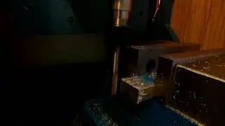 Pierwsze frezowanie frezarka Diy 300W