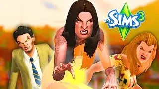 i turned *everyone* into werewolves in the sims 3 *awoo*💥