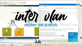 Tutorial Inter-VLAN Cisco: Konfigurasi Router on a Stick di Cisco Packet Tracer (Step-by-Step)