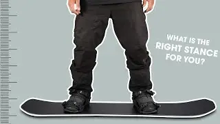 WHAT IS THE RIGHT SNOWBOARD STANCE FOR YOU?